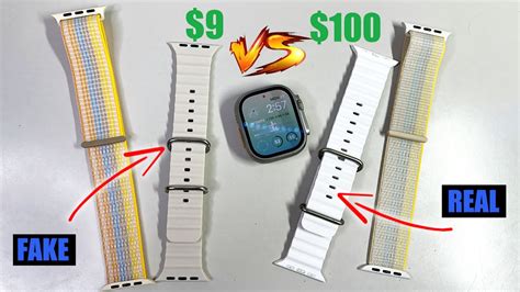 apple watch band fake vs real|are apple watch bands real.